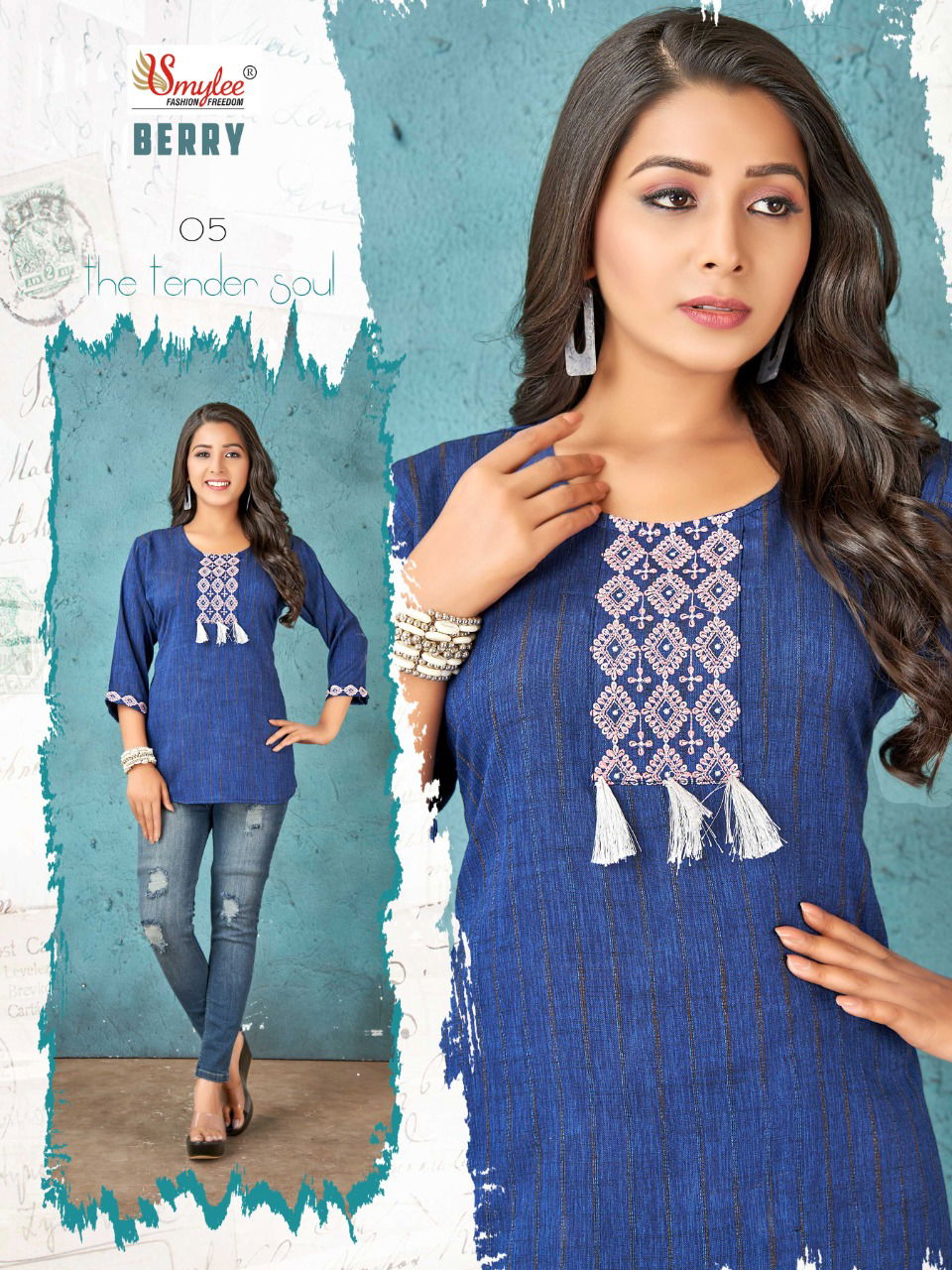 Rung Berry Fancy Regular Wear Designer Short Kurtis Collection